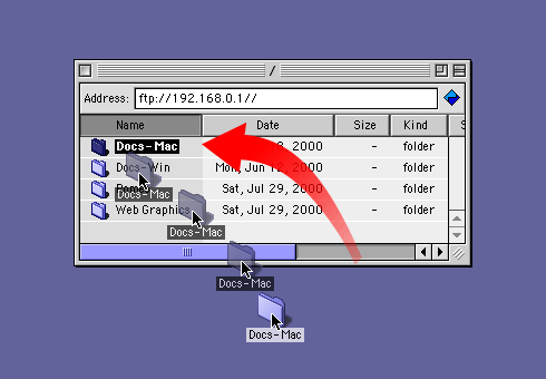 ftp on a stick for mac